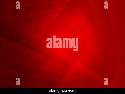 Abstract geometric Red color, Vector illustration background Stock Vector