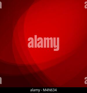 Abstract wave red color  for Business Concept, Vector illustration background Stock Vector