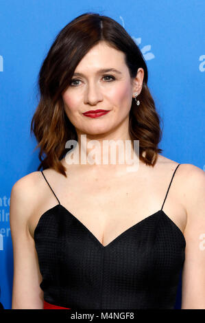 Emily Mortimer during the 'The Bookshop' photocall at the 68th Berlin International Film Festival / Berlinale 2018 at Hotel Grand Hyatt on February16 in Berlin, Germany. Stock Photo