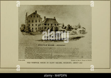 Boston, one hundred years a city - a collection of views made from rare prints and old photographs showing the changes which have occurred in Boston during the one hundred years of its existence as a (14598094780) Stock Photo