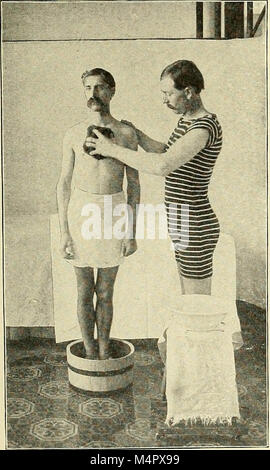 'Rational hydrotherapy : a manual of the physiological and therapeutic effects of hydriatic procedures, and the technique of their application in the treatment of disease' (1902) Stock Photo
