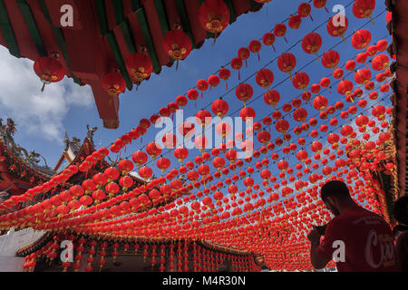 Kuala Lumpur, Malaysia. Feb 17, 2017. The Thean Hou Temple in Kuala Lumpur, Malaysia. Stock Photo