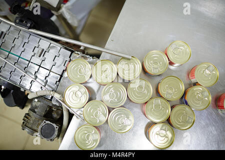 Canned fish Stock Photo