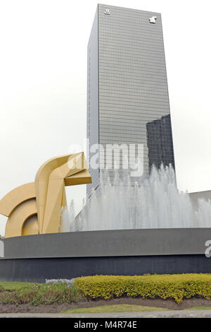 Torre del Caballito skyscraper and Caballito monument in Mexico City, Mexico. Stock Photo