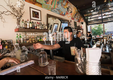 United States, Washington, Seattle, Fonda la Catrina restaurant, bar Stock Photo