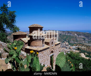 Stilo, Byzantinic church Cattolica, Calabria, Italy Stock Photo