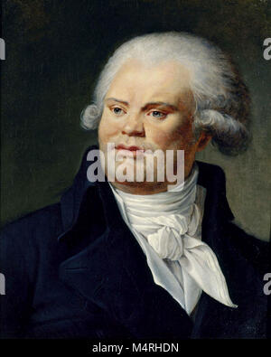 Georges Danton, Georges Jacques Danton (1759 – 1794) leading figure in the early stages of the French Revolution Stock Photo