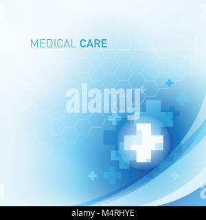 Medical Abstract Flayer Texture Background Stock Photo