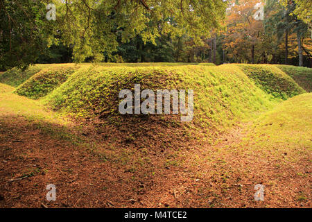 Fort Raleigh Reconstructed Reconstructed Earthen Fort at Fort Raleigh National Historic Site ...