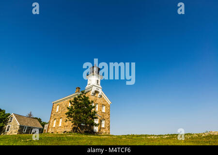 Sheffield Island Lighthouse   South Norwalk, Connecticut, USA Stock Photo