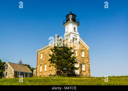 Sheffield Island Lighthouse   South Norwalk, Connecticut, USA Stock Photo