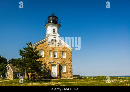 Sheffield Island Lighthouse   South Norwalk, Connecticut, USA Stock Photo