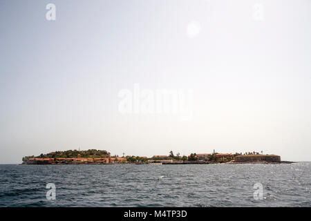 Ille de Goree, former slave island off the coast of Dakar, Senegal ...