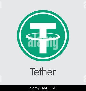 Tether symbol. Vector icon. USDT logo. Crypto Stock Vector Image & Art ...