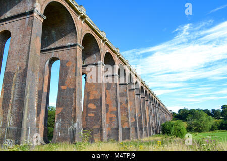 Railway bridge, Sussex, UK Stock Photo