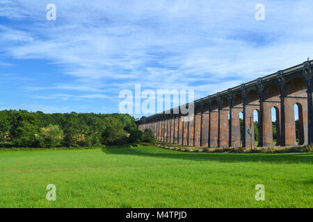 Railway bridge, Sussex, UK Stock Photo