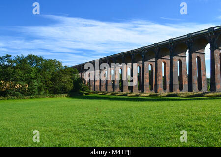 Railway Viaduct, Haywards Heath, West Sussex, UK Stock Photo