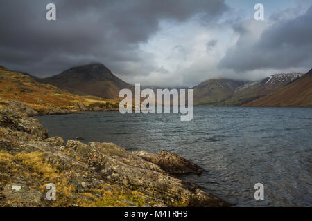 Wast Water in the English Lake District, UK Stock Photo