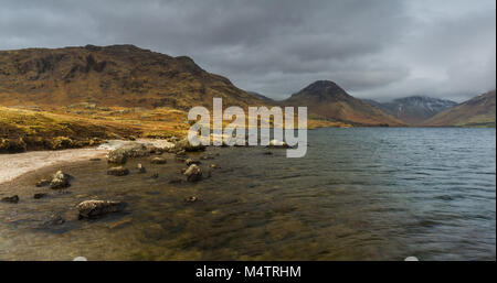 Wast Water in the English Lake District, UK Stock Photo