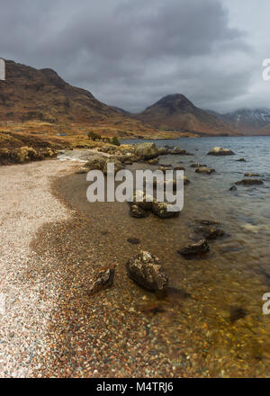 Wast Water in the English Lake District, UK Stock Photo