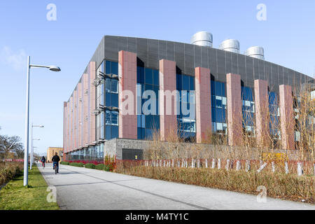 The department of chemical engineering and biotechnology building at the west Cambridge site of the university in the town of Cambridge, England. Stock Photo