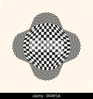 Checkered Background Design Vector Illustration Stock Vector