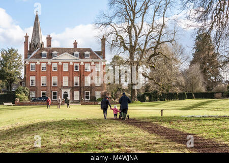 Welford Park country house, well known as the location for The Great British Bake Off TV show Stock Photo