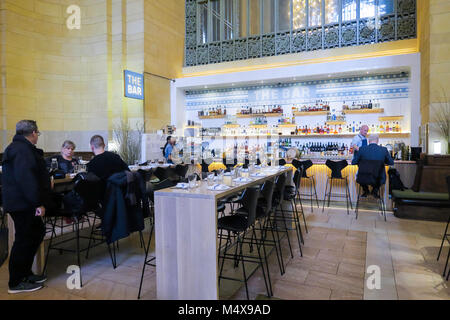 The Great Northern Food Hall is located in Vanderbilt Hall in Grand Central Terminal, NYC, USA Stock Photo