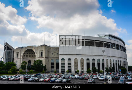 Peden Stadium, 'Crowned Jewel' of the MAC, is an American football stadium on the banks of the Hocking River near Columbus, Ohio. Stock Photo