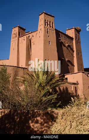 Kasbah Ait Benhaddou in the Atlas Mountains of Morocco Stock Photo