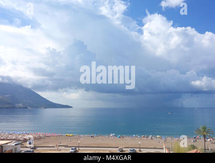 beach in Montenegro Stock Photo