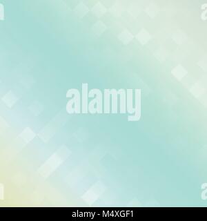 Abstract soft blue color square pattern, Squares mosaic background. Vector graphic illustration Stock Vector