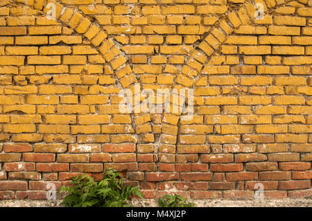 Old grunge brick wall Stock Photo