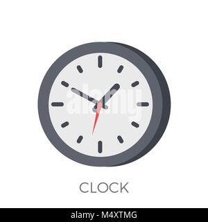 Clock Icon Vector Stock Vector