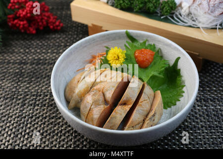 Monkfish liver Stock Photo - Alamy