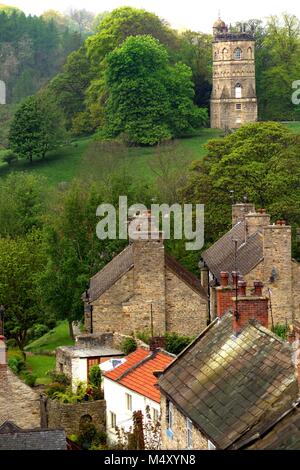 Culloden Tower, Richmond, North Yorkshire Stock Photo