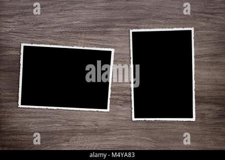 two old fashioned empty wooden cotton reels Stock Photo - Alamy