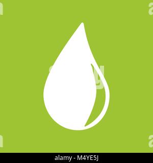 a drop vector icon Stock Vector