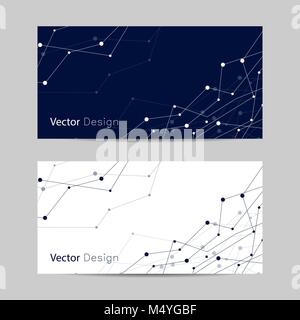 Set of horizontal banners Stock Vector
