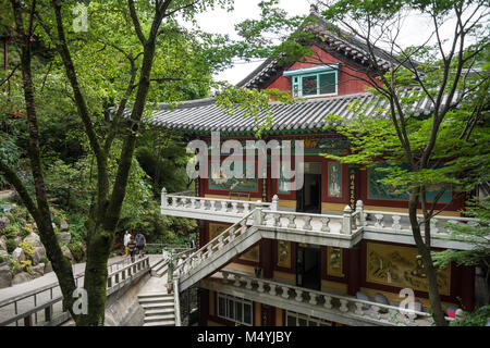Guinsa temple in Sobaek Mountains, South Korea Stock Photo