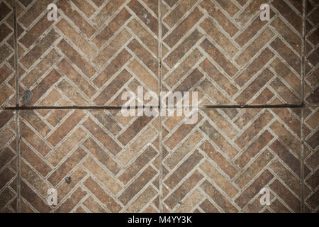Sett blocks background texture. Tiled, colorful, decorative pavement.. Stock Photo