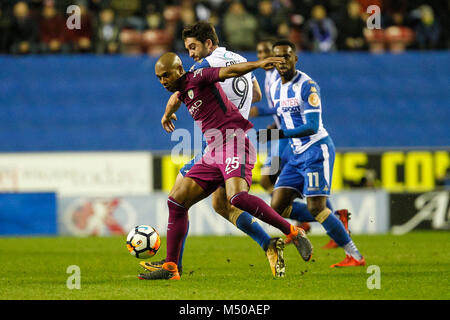 Will Grigg Wigan Athletic Stock Photo Alamy