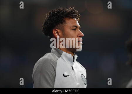 Madrid, Spain. 14th Feb, 2018. Neymar (PSG) Football/Soccer : UEFA Champions League Round of 16 1st leg match between Real Madrid CF 3-1 Paris Saint-Germain at the Santiago Bernabeu Stadium in Madrid, Spain . Credit: Mutsu Kawamori/AFLO/Alamy Live News Stock Photo