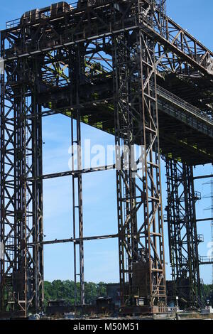 Lift bridge Karnin Stock Photo