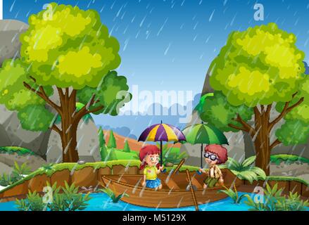 Rainy Day Children Drawing Stock Illustrations – 290 Rainy Day Children  Drawing Stock Illustrations, Vectors & Clipart - Dreamstime