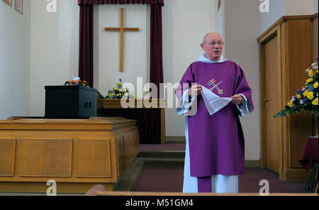 A cremation at Canford Cemetery & Crematorium, Bristol led by Roman ...