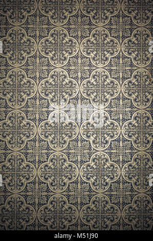 Vintage azulejos, traditional Portuguese tiles Stock Photo