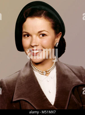 Shirley Temple (1928 – 2014) American actress Stock Photo