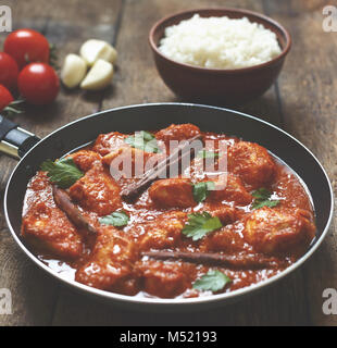 Indian chicken curry Stock Photo