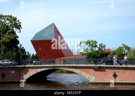 Museum of the Second World War in Gdansk, Poland Stock Photo